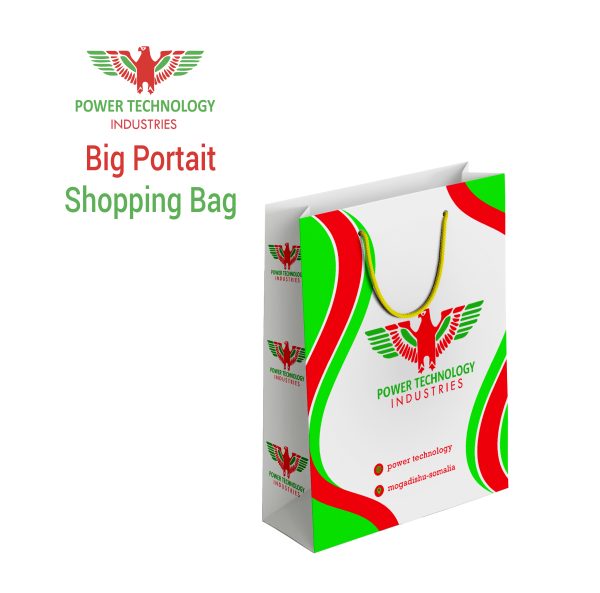 Big Portrait Shopping Or Gift Bags