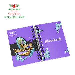 A5 SPIRAL MAGAZINE BOOK