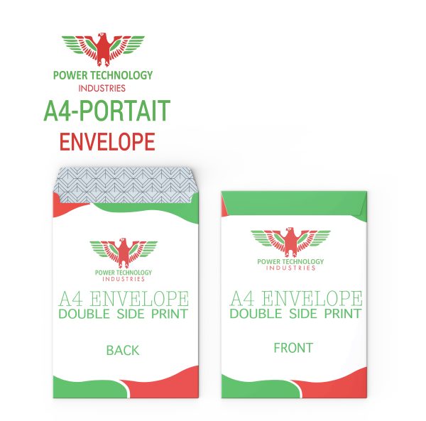 A4 PORTRAIT ENVELOPE