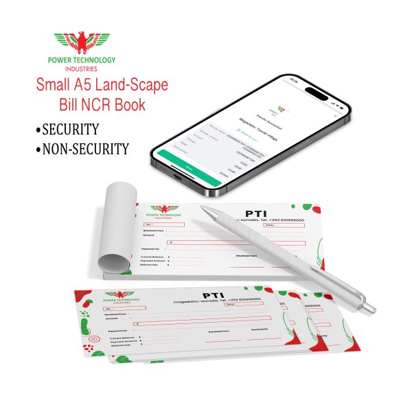 SMALL LAND-SCAPE BILL NCR BOOK