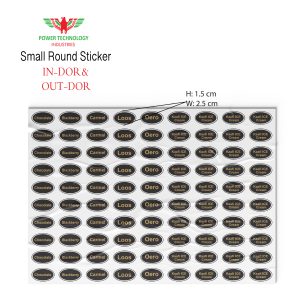 Small Round Sticker